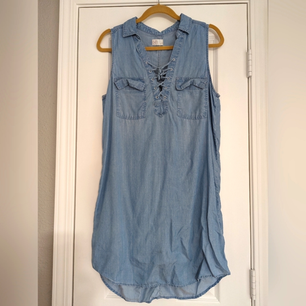 SO (M) Jean Tank Dress